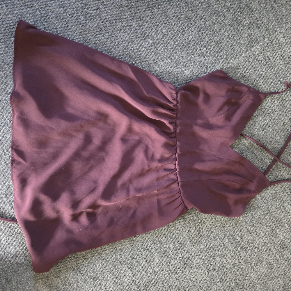 Tobi Burgundy Dress